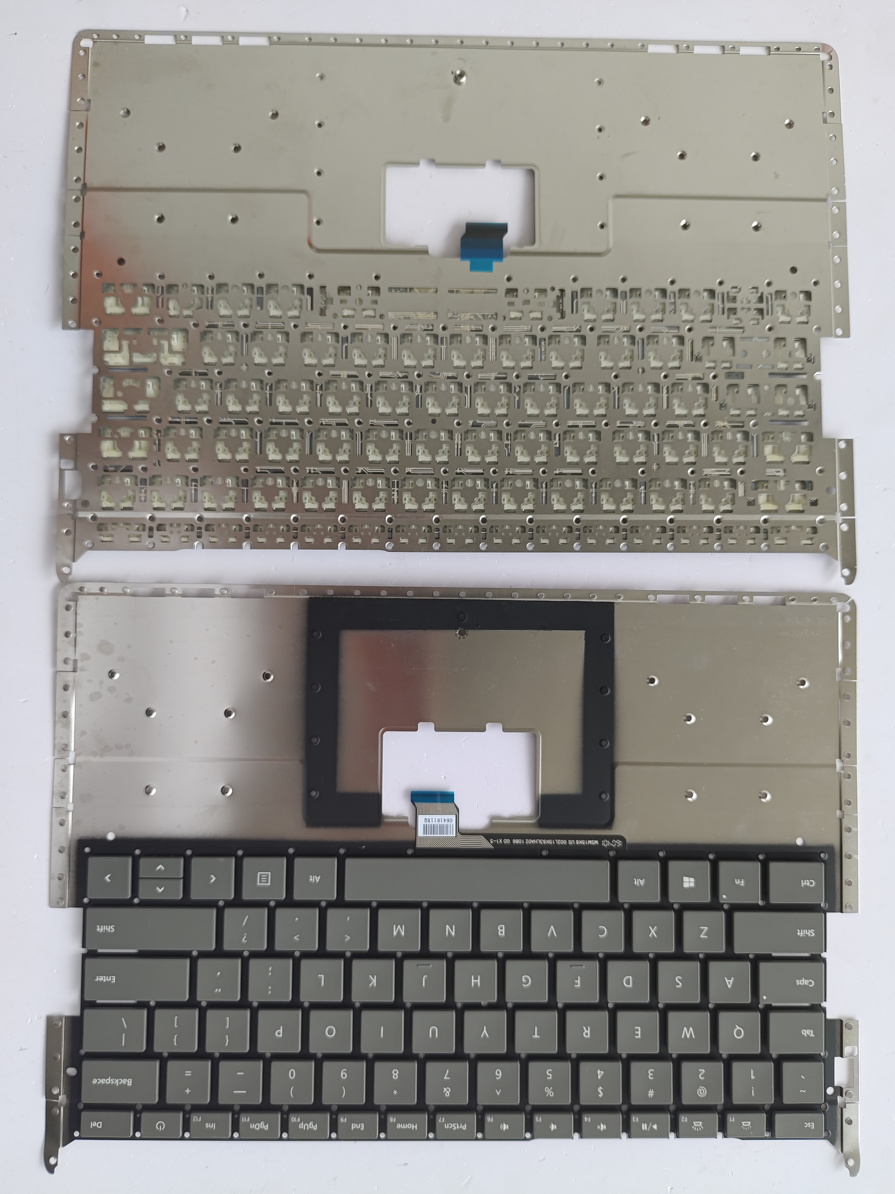 Picture of New Replacement Laptop Keyboard For Microsoft Surface unknown like 1769 15K63LHA02 Grey Black US Layout